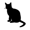 Cat ｜ Cat ｜ Icon ｜ Illustration ｜ Free material ｜ Transparent background