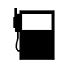 Gas station --Icon ｜ Illustration ｜ Free material ｜ Transparent background