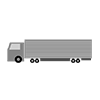 Heavy Truck ｜ Transportation ｜ Transportation ｜ Delivery ｜ Icon ｜ Illustration ｜ Free Material ｜ Transparent Background