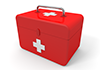 First Aid Kit-Icon ｜ 3D ｜ Free Illustration Material