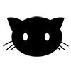 Cat ｜ Animal ｜ Icon ｜ Illustration ｜ Free material ｜ Transparent background