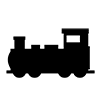 Train-Icon ｜ Illustration ｜ Free material ｜ Transparent background