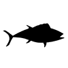 Skipjack ｜ Bonito ｜ Icon ｜ Illustration ｜ Free material ｜ Transparent background