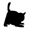 Cat ｜ Cat ｜ Icon ｜ Illustration ｜ Free material ｜ Transparent background