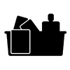 Public bath / bath --Icon ｜ Illustration ｜ Free material ｜ Transparent background