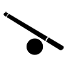 Billiard hall --Icon ｜ Illustration ｜ Free material ｜ Transparent background