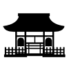 寺 - アイコン｜イラスト｜フリー素材｜背景透明