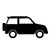 Light car --Icon ｜ Illustration ｜ Free material ｜ Transparent background