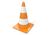 Triangle Cone-Icon ｜ 3D ｜ Free Illustration Material