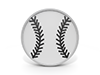 Baseball ｜ Ball-Icon ｜ 3D ｜ Free illustration material