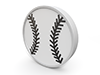 Ball ｜ Baseball ――Icon ｜ 3D ｜ Free illustration material