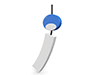 Wind chime ｜ Sound --Icon ｜ 3D ｜ Free illustration material