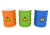 Dangerous Goods-Icons ｜ 3D ｜ Free Illustration Material